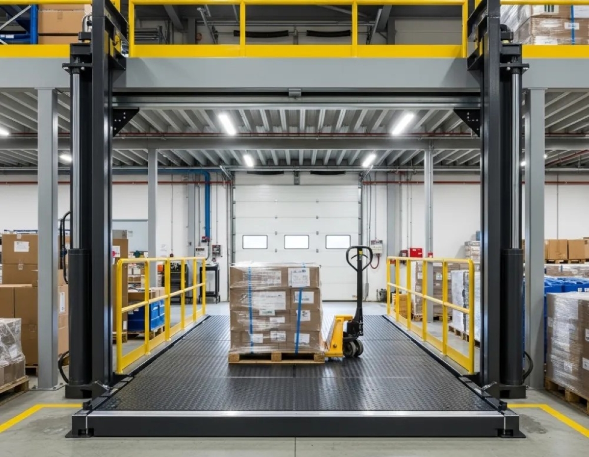 Endüstriyel Tip Hidrolik Asansör Teknik Servisi